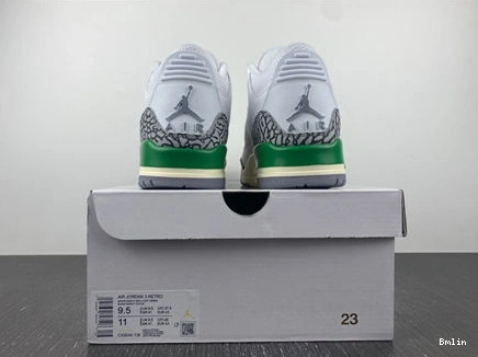 Bmlin Shoes CK9246- 3 3829 Green Fashionable Retro Lucky Jordan 1025